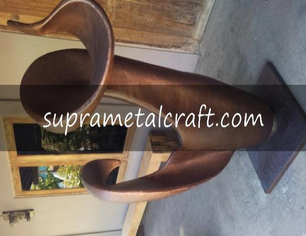 Patung Abstrak Tembaga-174